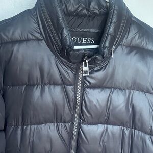 GUESS Black Puffer Jacket